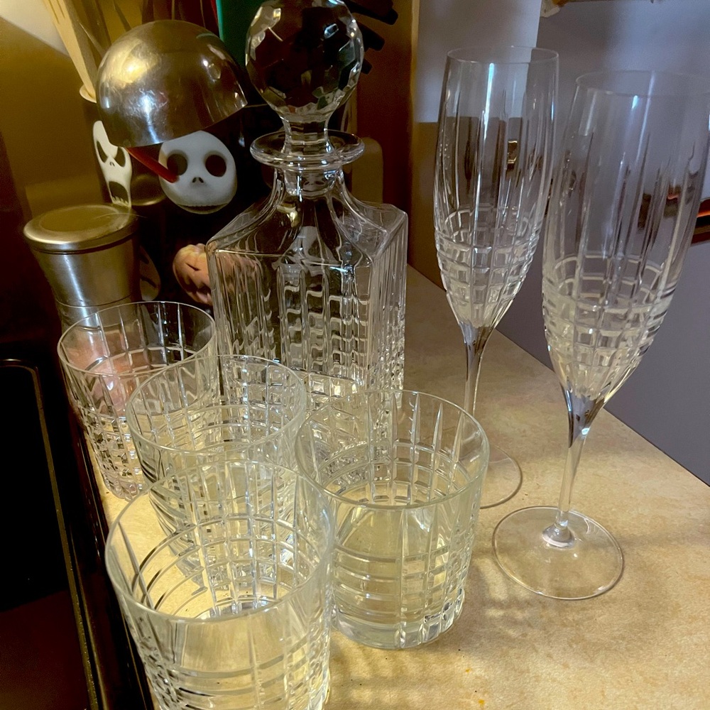 Tiffany & Co Vintage Crystal Plaid